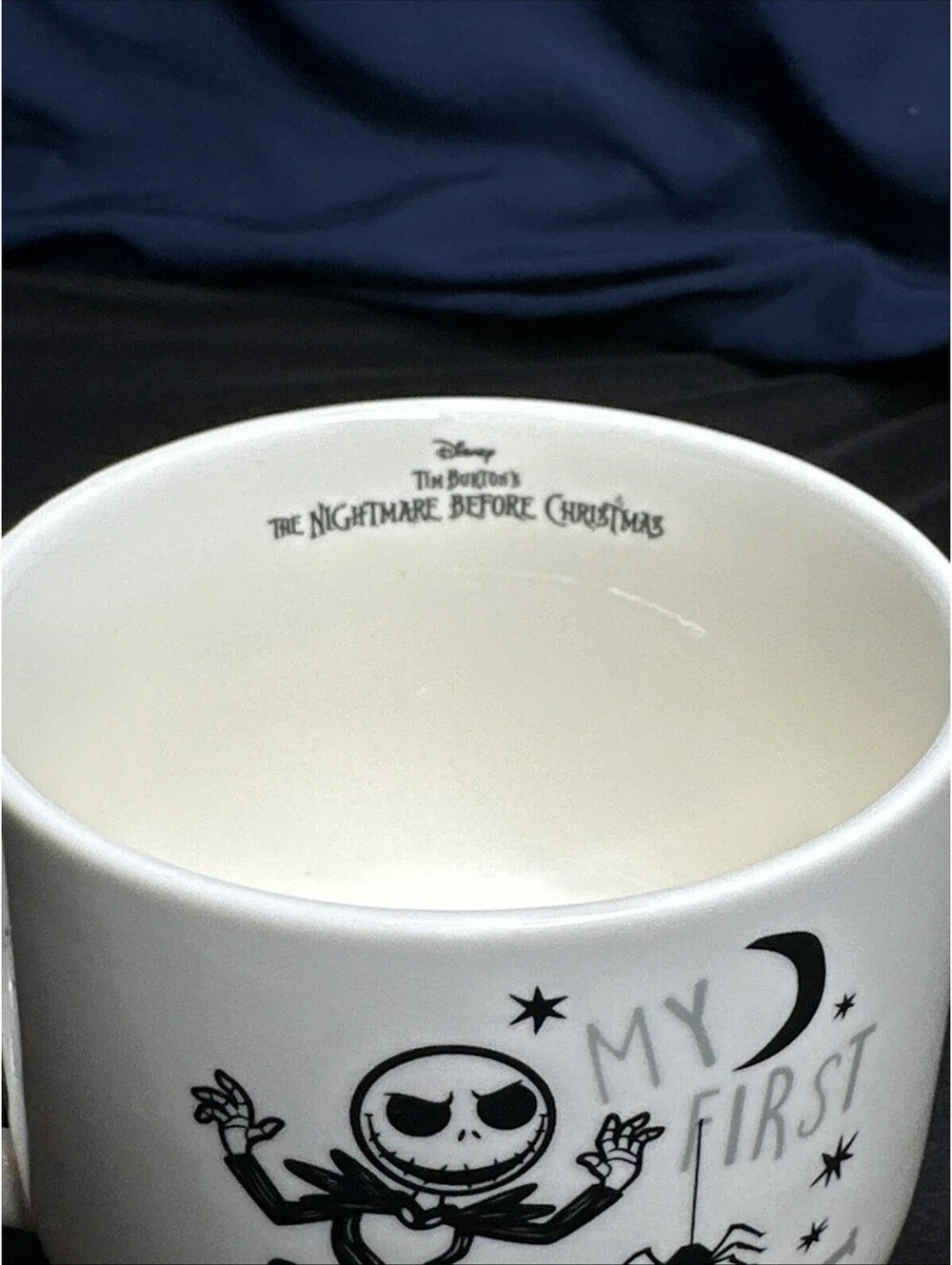 The Nightmare Before Christmas Jack Skellington 20 oz Ceramic Soup Mug
